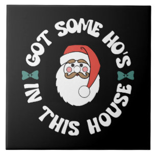 Kawaii Santa  Tile