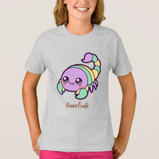 Kawaii Scorpion Cute Pastel Cartoon T-Shirt