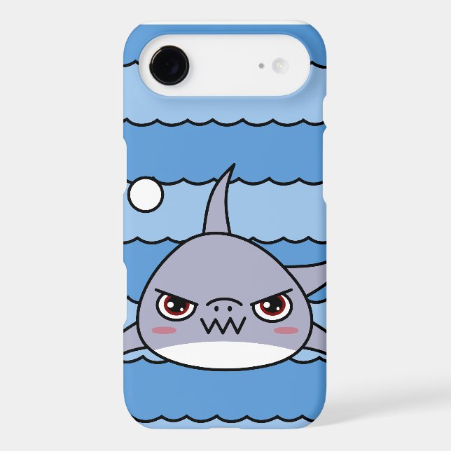 Kawaii Shark Case-Mate iPhone Case (Back)