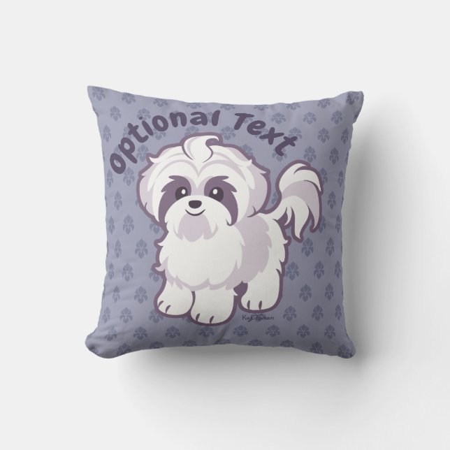Kawaii Shih Tzu Cushion (Front)