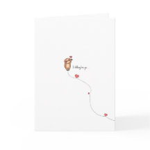 Kawaii Sloth Pun Valentine Card
