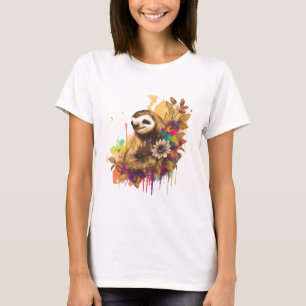Kawaii Sloth. T-Shirt
