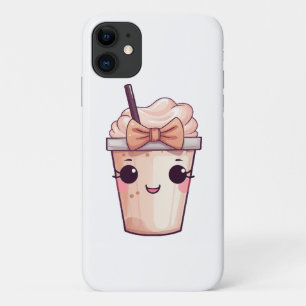 Kawaii Smiling Frappe iPhone 11 Case