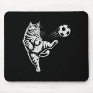 Kawaii Soccer Cat Superstar Play Mum Goal Kids Gam Mouse Mat