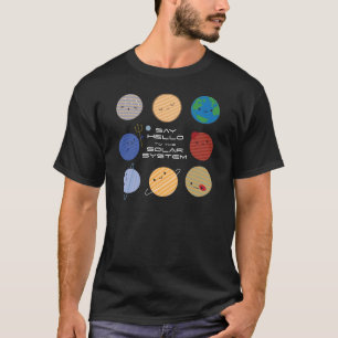 Kawaii Solar System T-Shirt