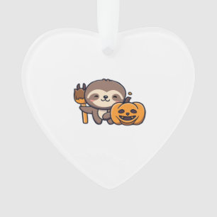 kawaii spooky sloth Classic T-Shirt Ornament
