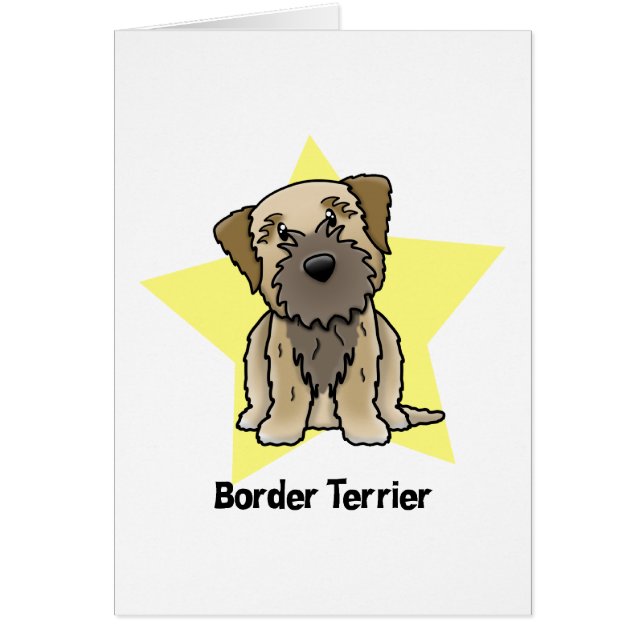 Kawaii Star Border Terrier (Front)