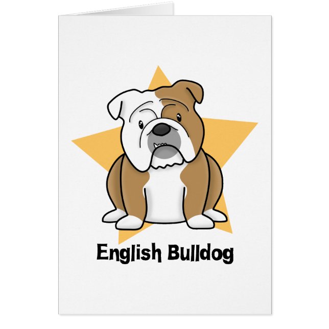 Kawaii Star English Bulldog (Front)