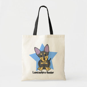 Kawaii Star Lancashire Heeler Tote Bag