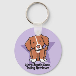 Kawaii Star Nova Scotia Duck Tolling Retriever Key Ring