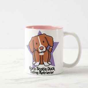 Kawaii Star Nova Scotia Duck Tolling Retriever Two-Tone Coffee Mug