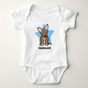 Kawaii Star Xoloitzcuintli Baby Creeper