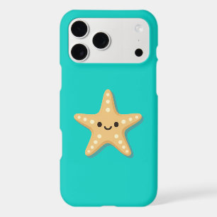 Kawaii Starfish Cute Sea Creature Teal Art
