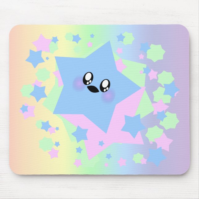 KAWAII STARS COSMIC BUZZ MOUSE MAT (Front)