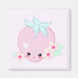 Kawaii Strawberry Magnet