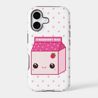 Kawaii strawberry milk carton