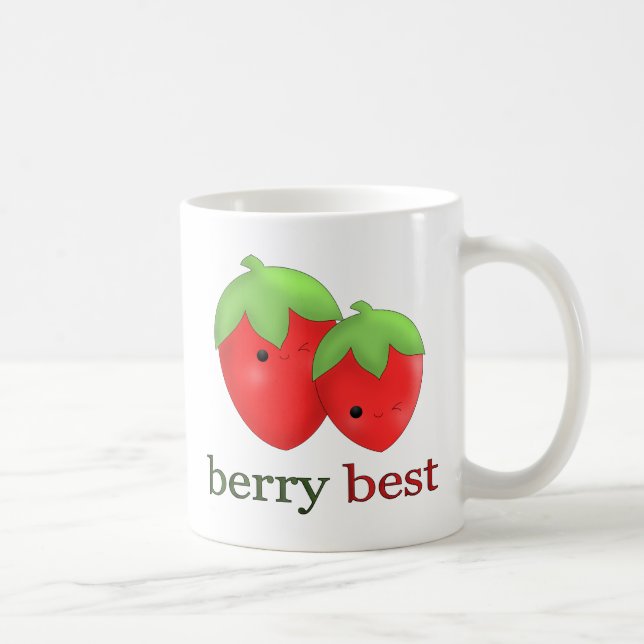 Kawaii Strawberry Mug (Right)