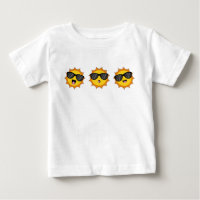 Kawaii Sun with Sunglasses Happy Emoji Faces