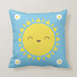 Kawaii Sunny Days Reversible Cushion