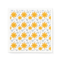 Kawaii Suns, Moons and Clouds