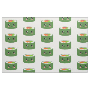 Kawaii Sushi Fabric
