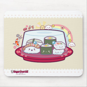 Kawaii Sushi Mouse Mat