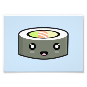 Kawaii Sushi Photo Print