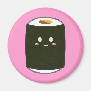Kawaii Sushi Roll Magnet