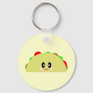 KAWAII TACO CUTE KEYCHAIN