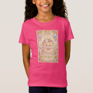 Kawaii Tarot Birthday “The Cake” Pastel cute T-Shirt