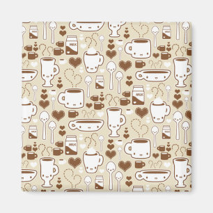 Kawaii Tea Magnet