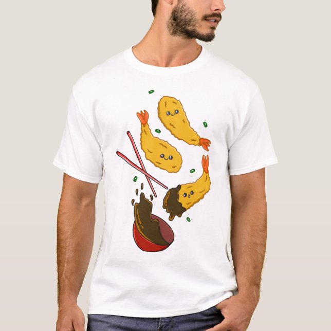 Kawaii Tempura  T-Shirt (Front)