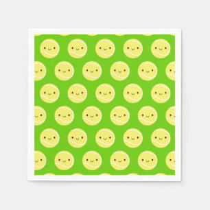 Kawaii Tennis Balls Napkin