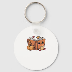 kawaii thanksgiving book Classic T-Shirt Key Ring