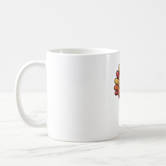 kawaii thanksgiving turkey Classic T-Shirt_1 Coffee Mug (Left)