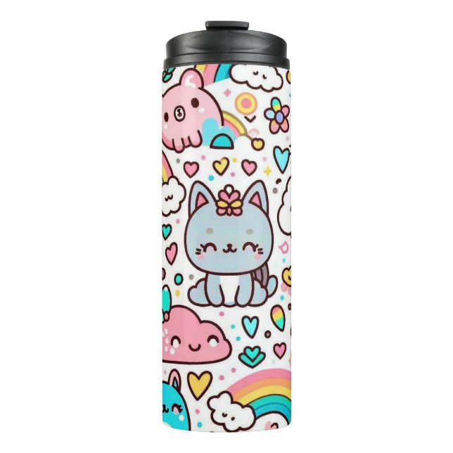 Kawaii Thermal Tumbler (Front)