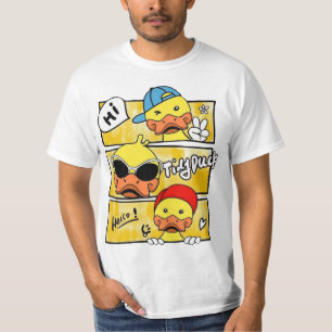 Kawaii Tidy Duck Graphic T-Shirt