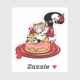 Kawaii Tiger, Futakuchi-onna and Pancakes