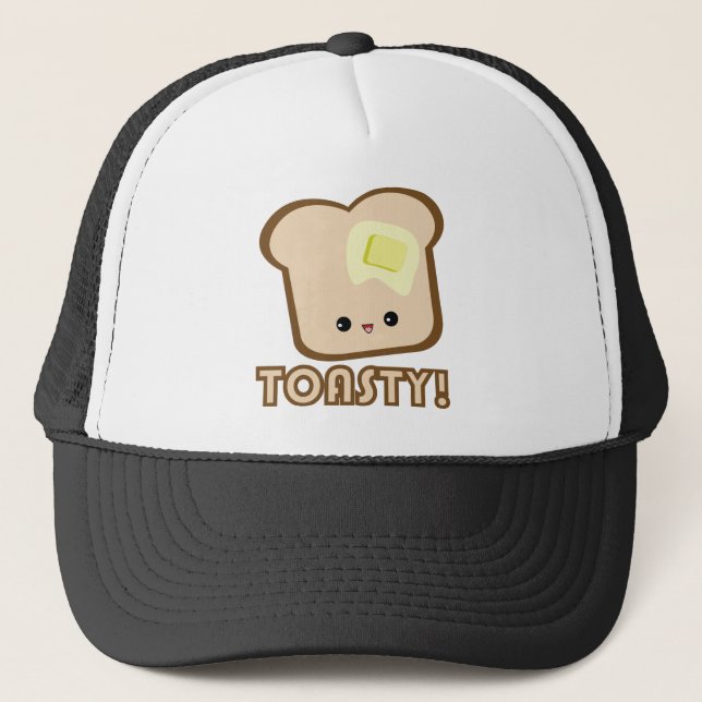 Kawaii Toasty! Toast hat (Front)