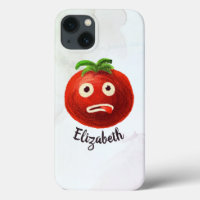 Kawaii Tomato Cute Funny Cartoon Vegetable Name