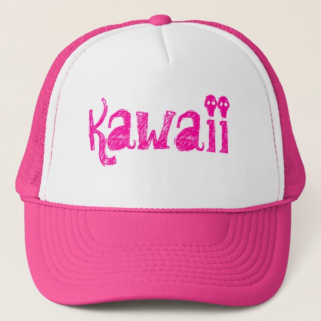 Kawaii Trucker Hat (Front)