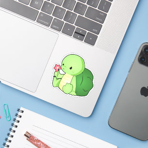 Kawaii Turtle Decal