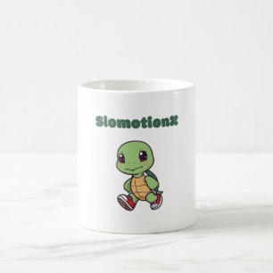 Kawaii Turtle Mug – Cute Slomotionx Cartoon Coffee