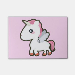 Kawaii Unicorn Post-it Notes