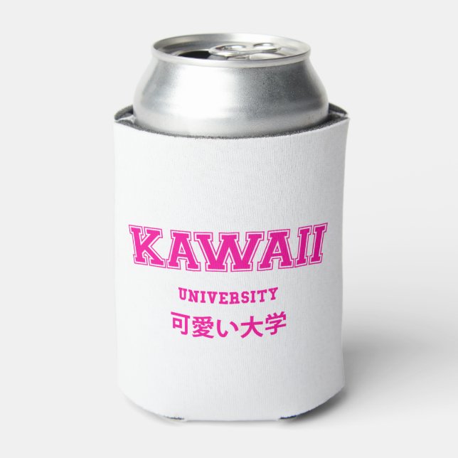 KAWAII UNIVERSITY CAN COOLER (Can Front)