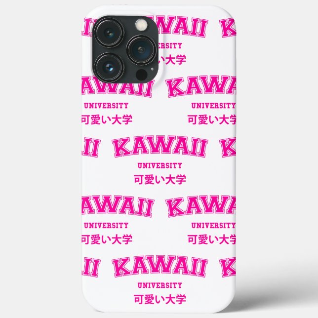 KAWAII UNIVERSITY Case-Mate iPhone CASE (Back)