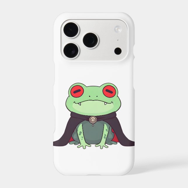 Kawaii Vampire Frog Halloween Cape (Back)