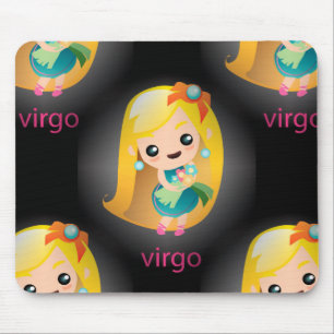 kawaii virgo mouse mat