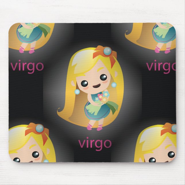 kawaii virgo mouse mat (Front)
