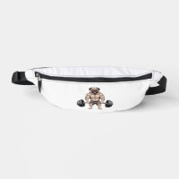 Kawaii Weightlifting Muscular Pug Dog Lover